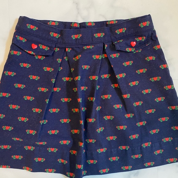 The Beaufort Bonnet Perrin Pleated Flannel Skirt - A Kind Heart Print - Picture 3 of 5